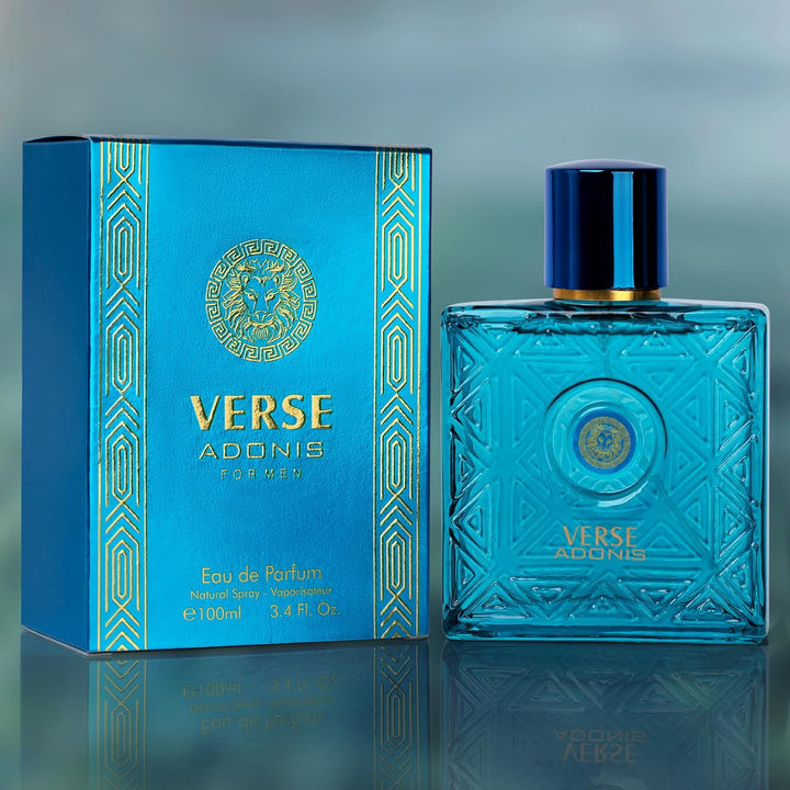 NovoGlow Verse Adonis Eau De Parfum para hombres 3.4 fl. oz. 100ml...