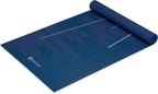 Gaiam - Tapete de yoga con estampado, antideslizante para ejercicio y fitness para todo tipo de yoga, pilates y ejercicios en el suelo