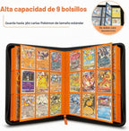 Carpeta para tarjetas, 9 bolsillos, 360 tarjetas intercambiables