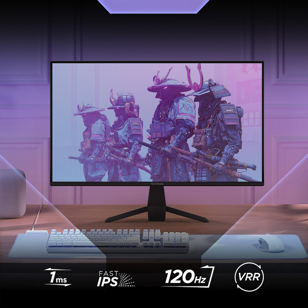 ViewSonic VX2770-MHD Monitor de 27 pulgadas 1080p, pantalla IPS con...