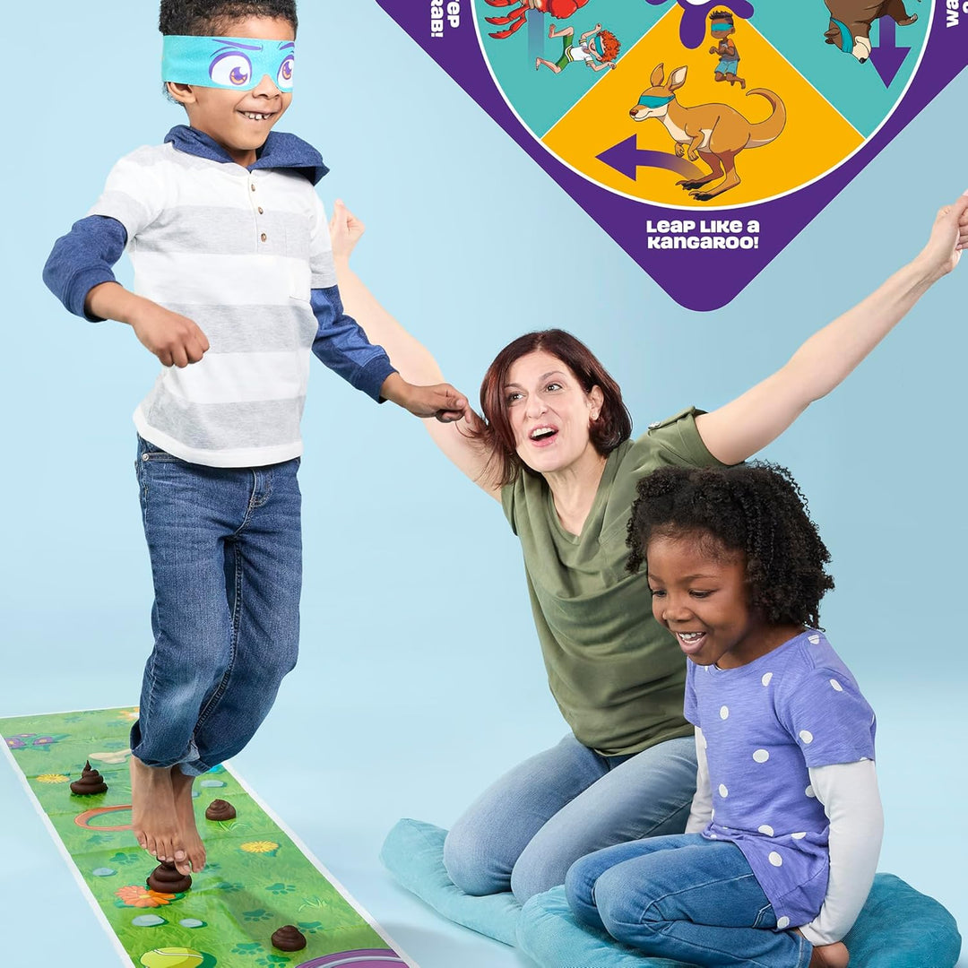 Dont Step in It Juego preescolar I Blindfolded Poop Party