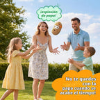 Move2Play, Pass The Potato | Hilarantemente salvaje y divertido | Juego familiar activo para niños de 3 a 8 años | Juego de lanzamiento para interiores y exteriores | Juegos de fiesta para niños y