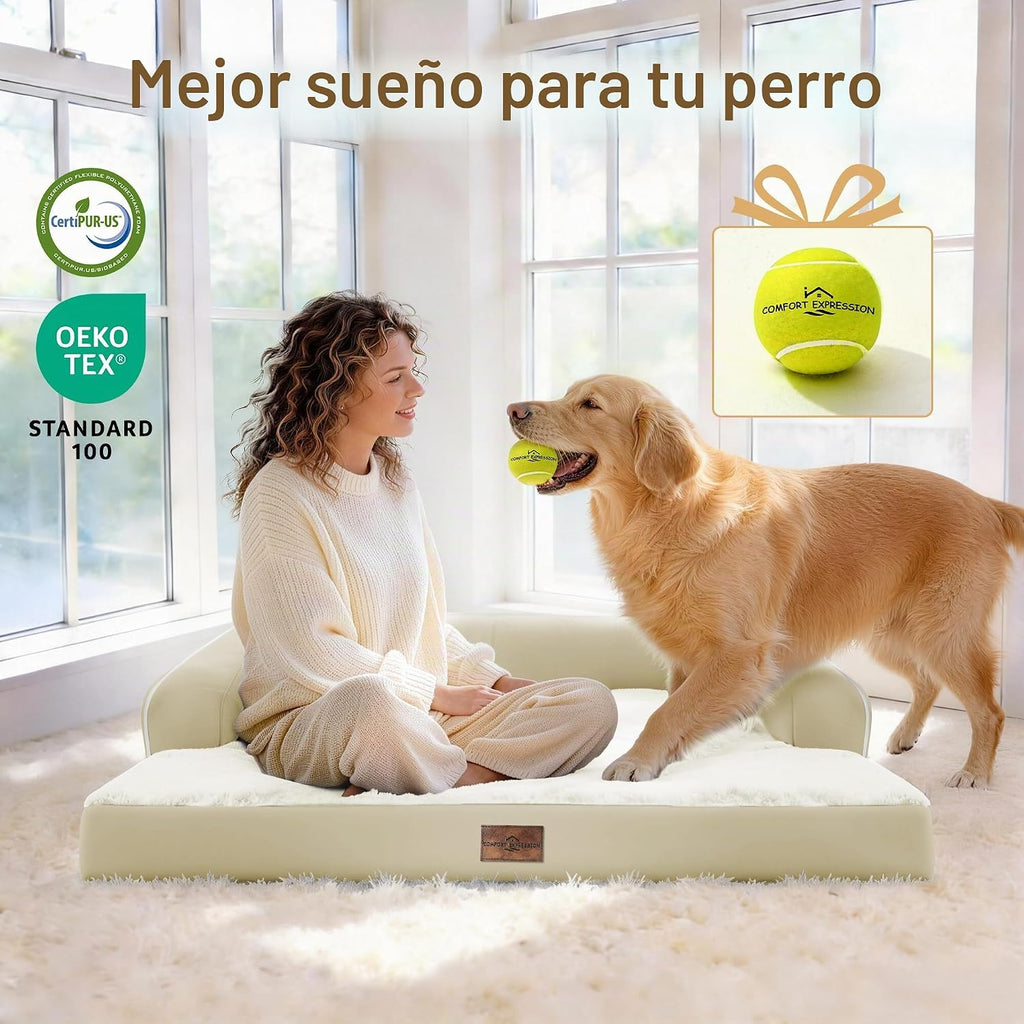 Comfort Expression Cama lavable con cojín para perros medianos a grandes