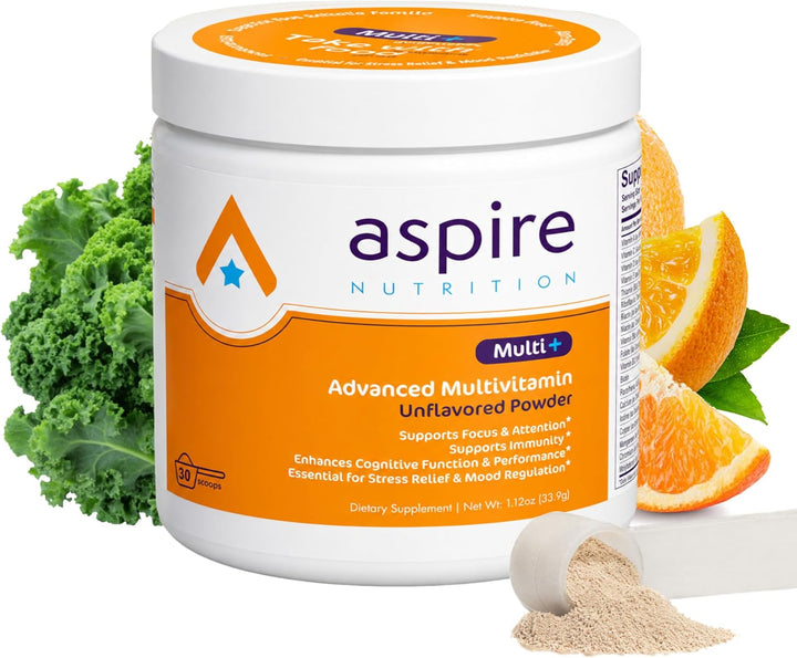 Multivitamínico avanzado Aspire Multi+™ para niños, hombres y mujer...