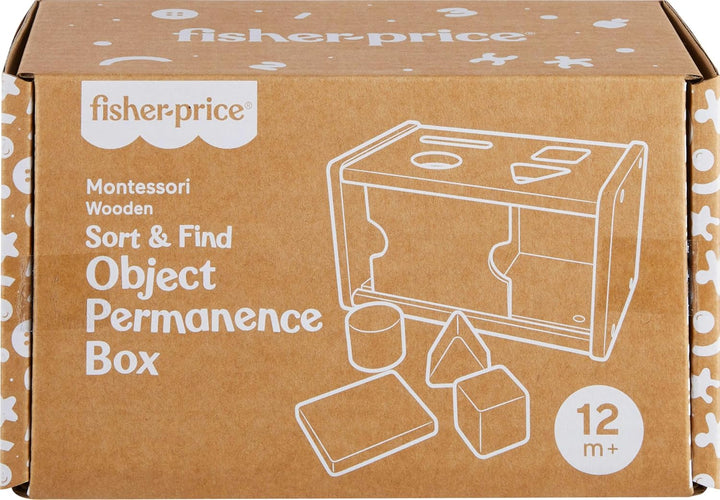 Fisher-Price Caja de permanencia de objetos de juguete
