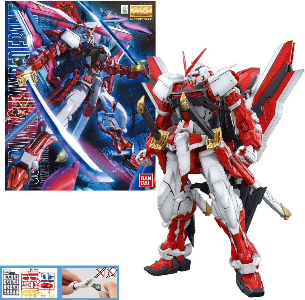 Figura de acción Bandai Hobby de Gundam Astray Red Frame (MG), escala 1/100