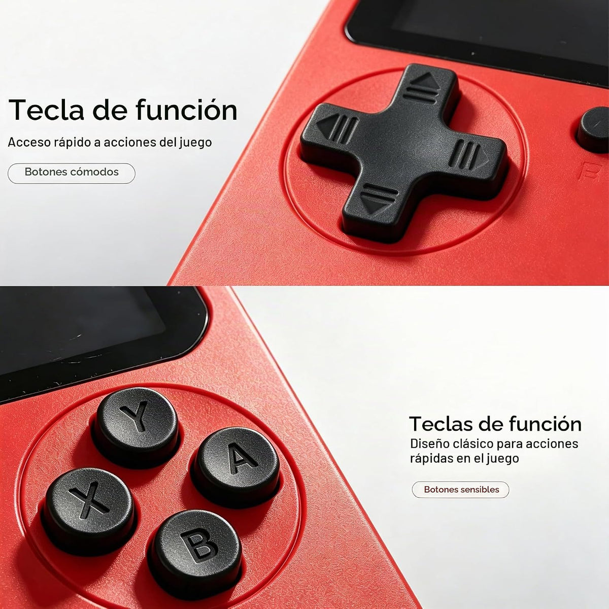 Consola de juegos portátil retro - Mini reproductor de videojuegos portátil