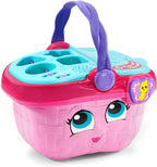LeapFrog Cesta de Picnic Formas y Compartir (Empaque Libre de Frustraciones), Rosa