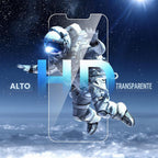 ImpactStrong - Protector de pantalla de vidrio templado irrompible para iPhone 13 Pro Max/iPhone 14 Plus [Instalación fácil] [Libre de burbujas] [Dureza 9H] [Cobertura completa] Compatible con funda