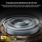 TOZO Auriculares inalámbricos con cancelación de ruido, Solo auriculares, Azul (Titanium Blue)