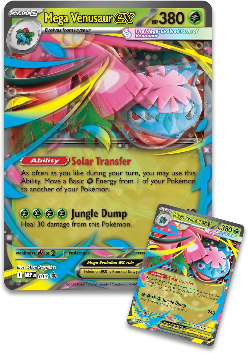 Pokémon TCG: Caja de colección Mega Venusaur ex Premium