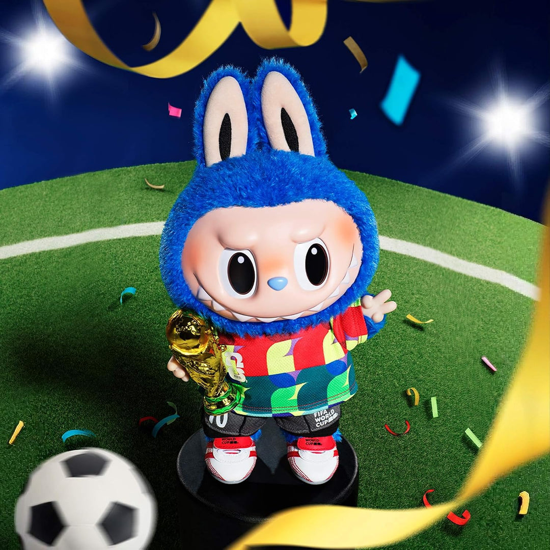 POP MART THE Monsters × FIFA Series - Muñeco de peluche de vinilo c...