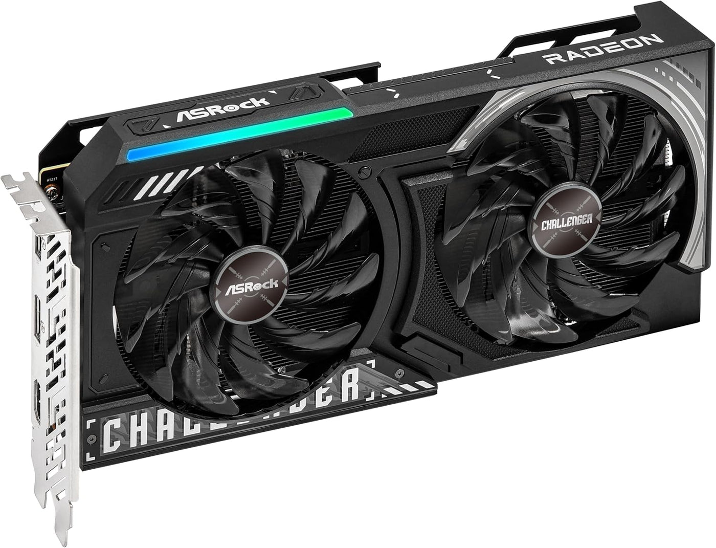 ASRock Tarjeta gráfica Radeon RX 9060 XT Challenger 16GB GDDR6 OC |...