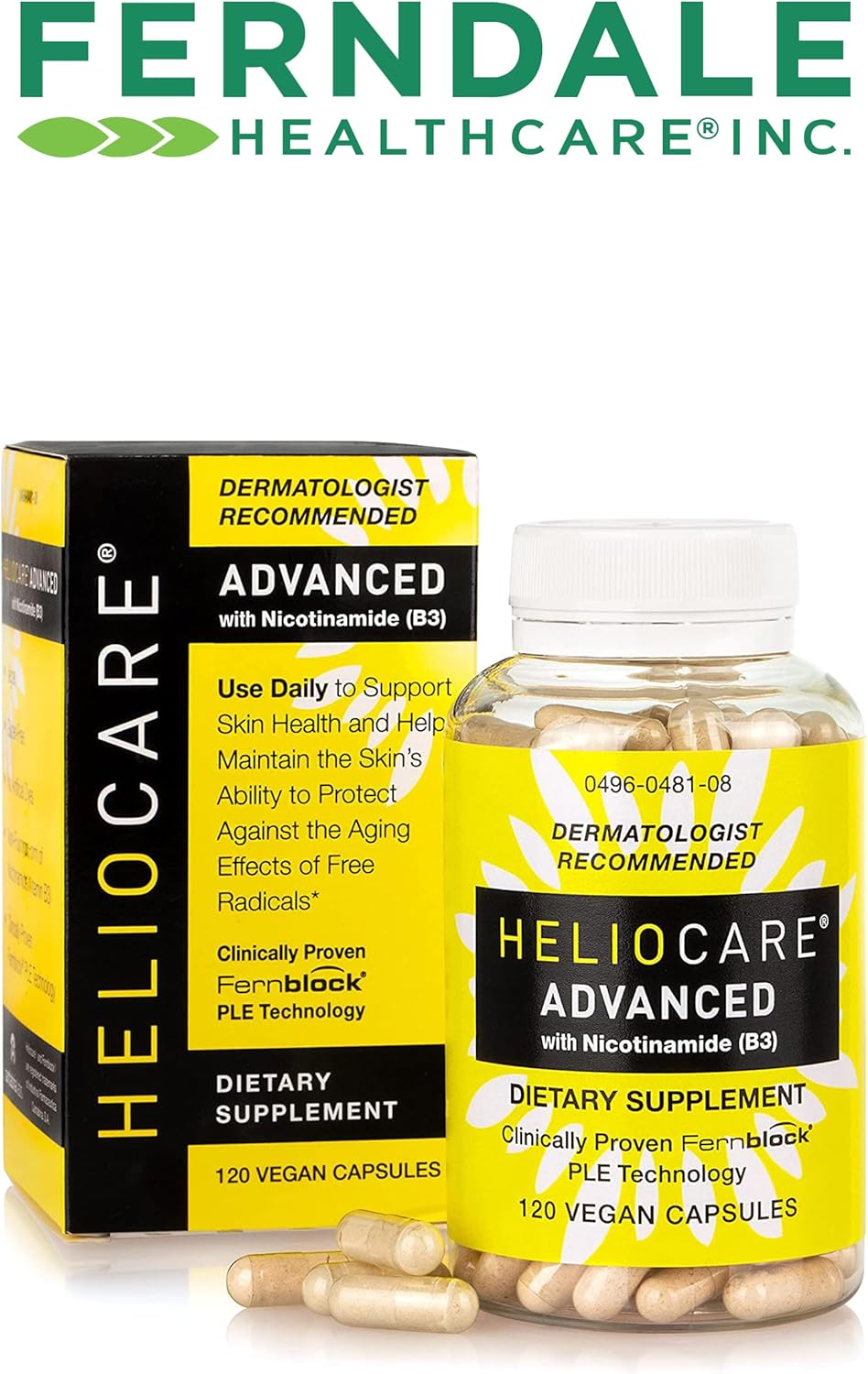 Heliocare Suplemento avanzado de nicotinamida B3