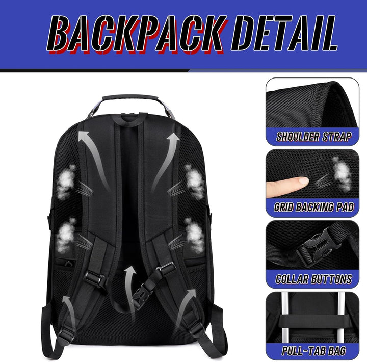 JARWAM Mochila extra grande para laptop con garantía de por vida, b...