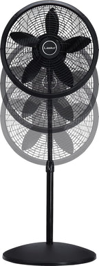 Ventilador de pedestal, ajustable, Negro, 18-pulgadas Lasko Product...