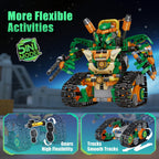 Gohero Juego de robot Ninja de programación de bloques de construcción 5 en