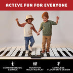 FAO Schwarz Piano gigante con tapete de baile, teclado de suelo de 101 x 29