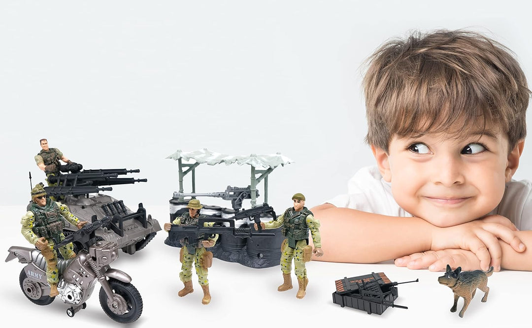 MISTBUY Figuras de acción de hombres del ejército estadounidense co...