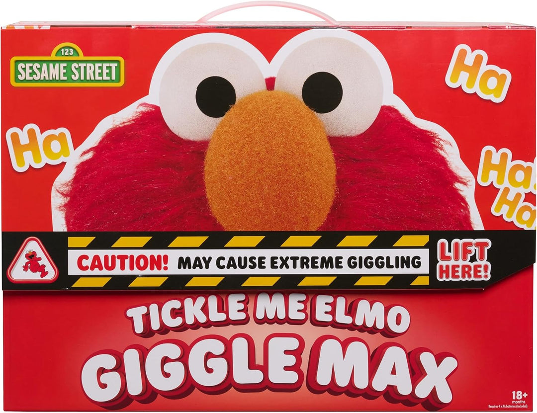 Juguete de peluche interactivo de Barrio Sésamo Tickle Me Elmo Gigg...