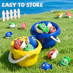ORANGE OCEAN 66 juegos magnéticos de pesca para niños de 4 a 8 años, juegos de mesa para niños de 4 a 6 años, 8 a 12, juguetes para niños de 3, 4, 5, 6 años, ideas de regalos de cumpleaños para niños y niñas de 3-5, 6-8