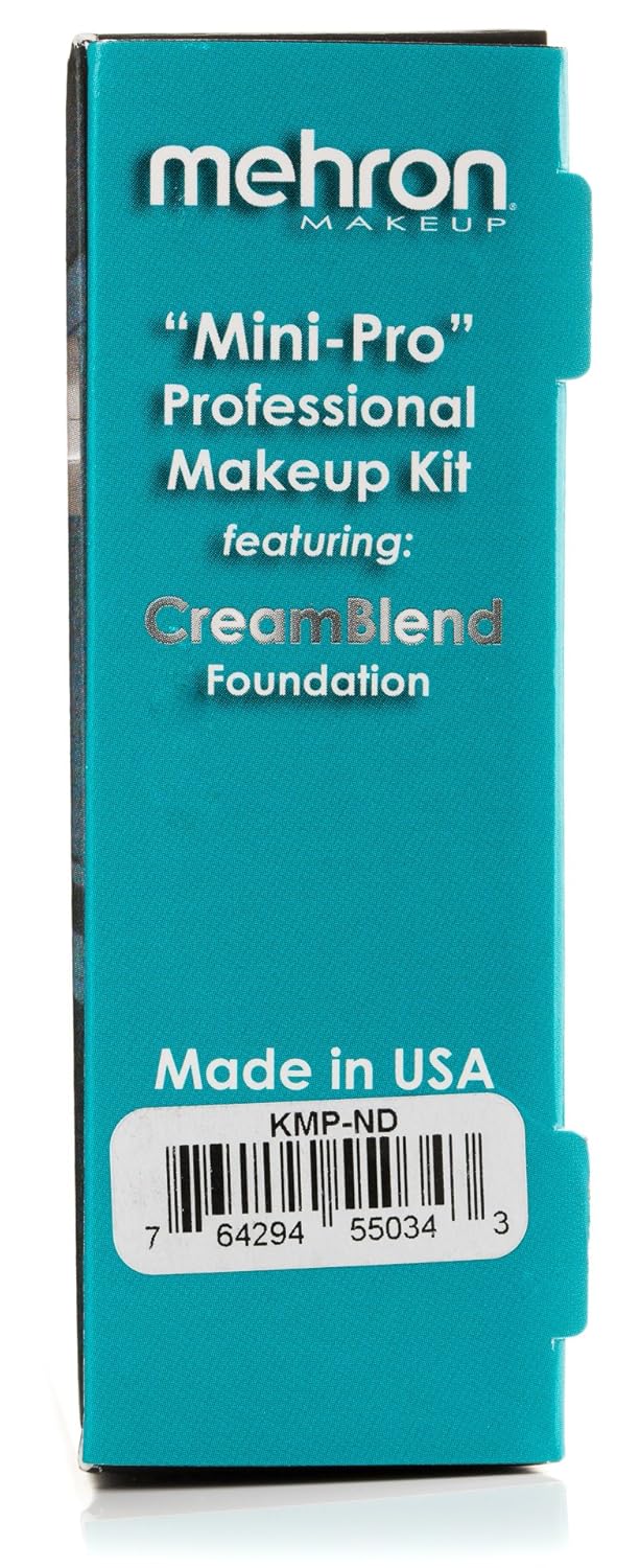 Kit de maquillaje profesional Mehron Mini-Pro para estudiantes (Med...