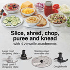 Hamilton Beach Stack & Snap - Procesador de alimentos y picador de verduras