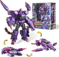 QUANTUM HEROES DINOSTER Robot transformable 3 en 1 Mosa Storm