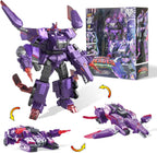 QUANTUM HEROES DINOSTER Robot transformable 3 en 1 Mosa Storm