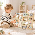 Juguetes Montessori de madera para niños pequeños