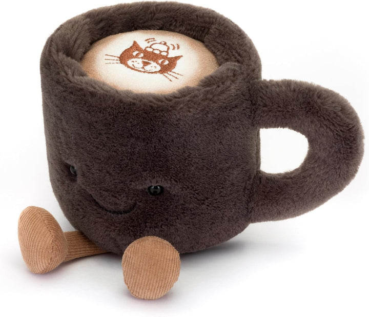 Jellycat Amuseables - Juguete de peluche de taza de café, 5.5 pulga...