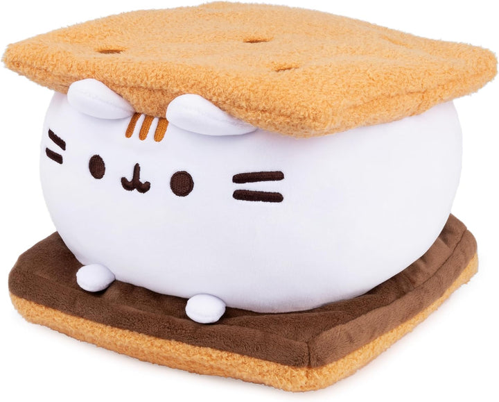 GUND Pusheen S\u2019mores Squisheen de peluche, animal de juguete p...