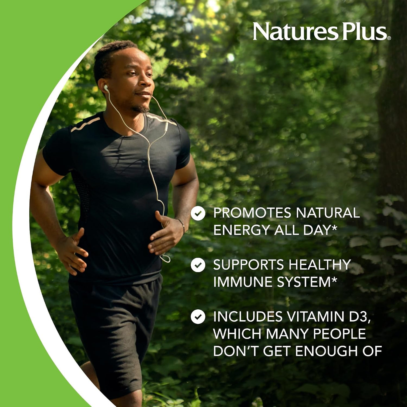 NaturesPlus Source of Life - 180 cápsulas - Suplemento multivitamín...