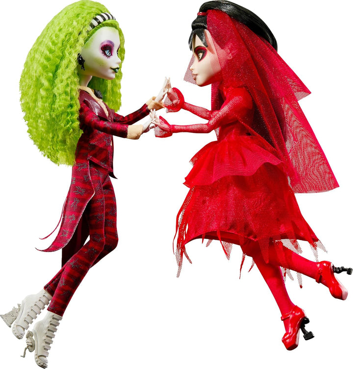 Monster High Skullector Beetlejuice Beetlejuice Muñeca Paquete de 2...
