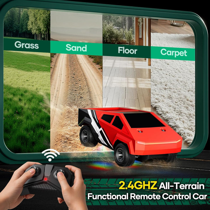 HOMETALL Coche de Control Remoto Camiones RC - Camión RC 2WD Juguet...