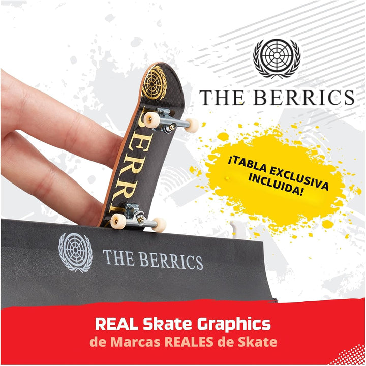 TECH DECK, The Berrics Transforming Park, X-Connect Park Creator, s...
