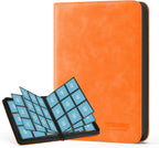 Carpeta para Tarjetas de Intercambio, Álbum de Tarjetas con 9 Bolsillos de Carga Lateral que Sostiene hasta 540 Tarjetas, Carpeta con Cremallera para Colección de Tarjetas, Soporte de Tarjetas