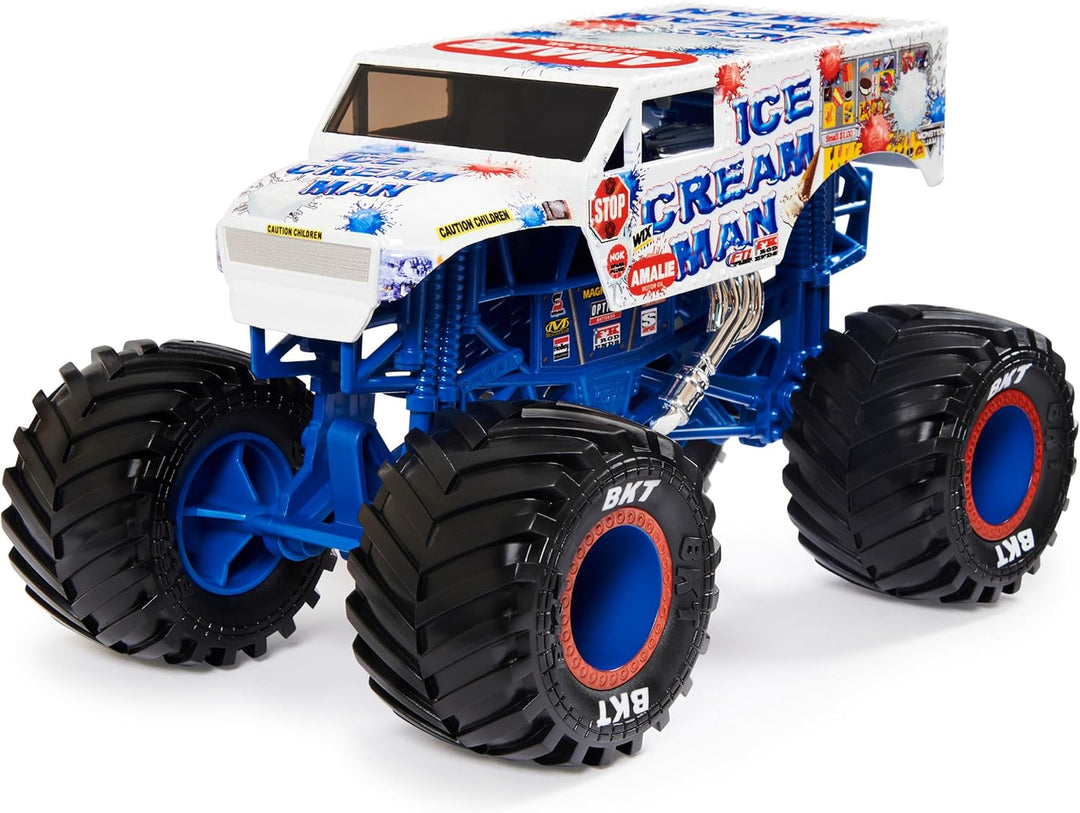 Monster Jam, camión monstruo oficial de Ice Cream Man, vehículo fun...