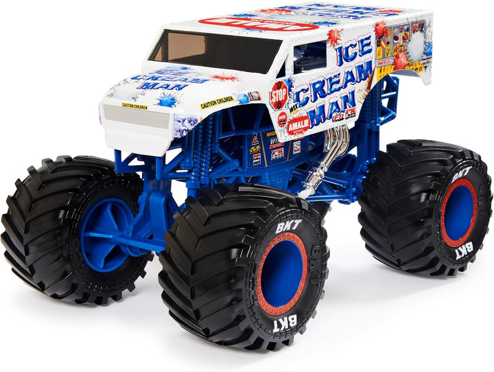 Monster Jam, camión monstruo oficial de Ice Cream Man, vehículo fun...