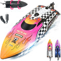 BEZGAR TX136 Barco de control remoto de 12 pulgadas y 25 KPH para niños