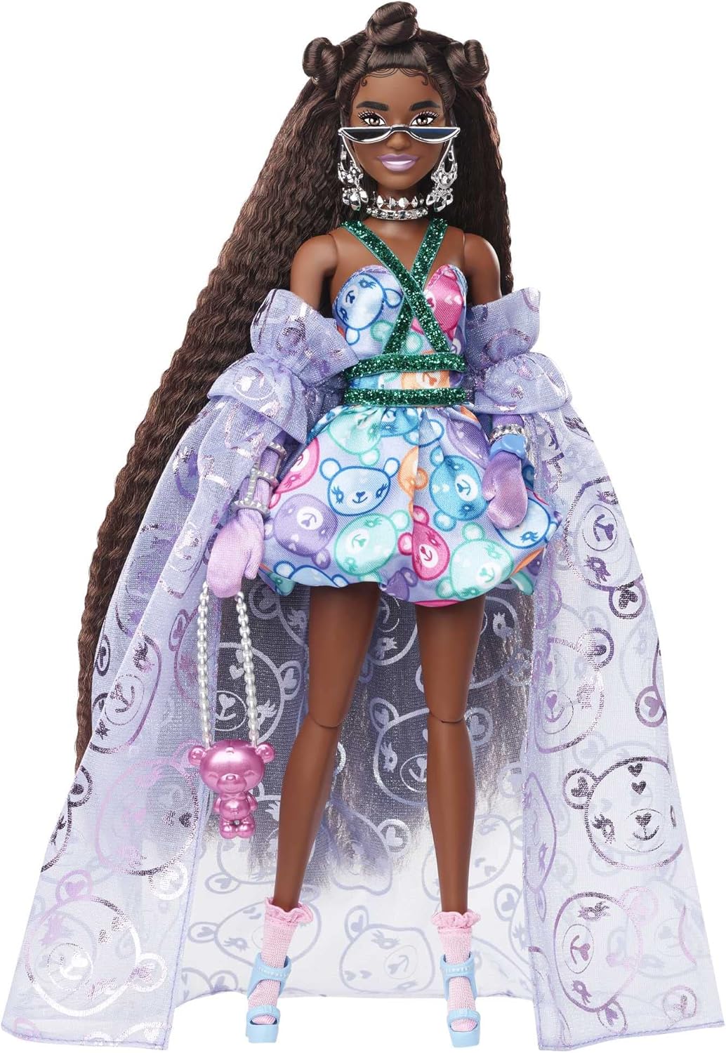 Barbie Muñeca y accesorios de moda extra elegantes vestidos con un...