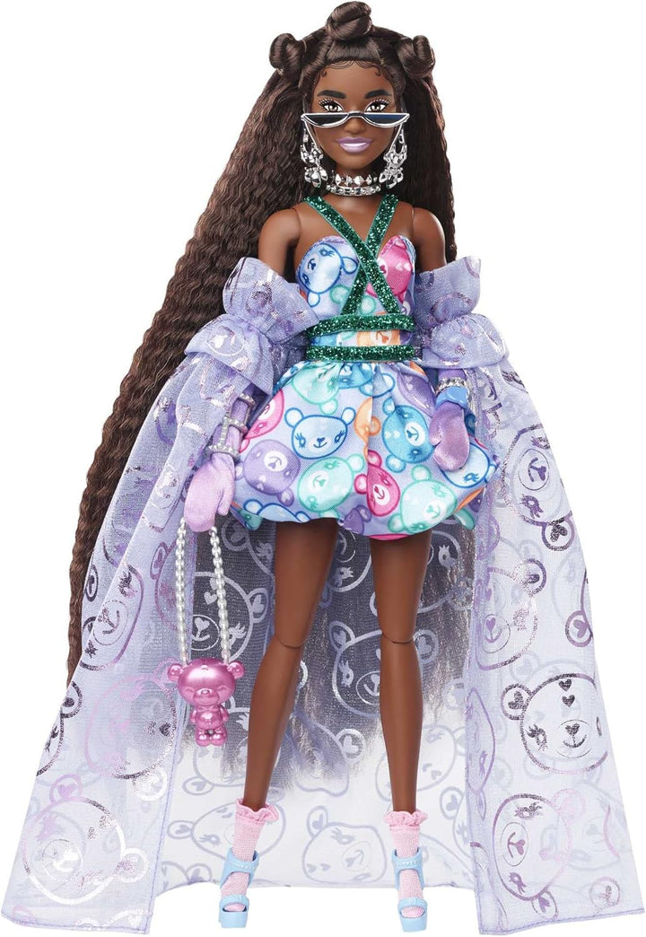 Barbie Muñeca y accesorios de moda extra elegantes vestidos con un...