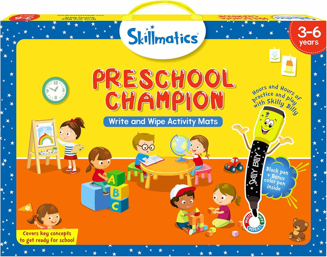 Skillmatics I Can Write - Actividades de aprendizaje preescolar reu...