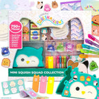 Squishmallows Original Mini Squish Squad Collection, Set de Papelería, Más de 750 Piezas
