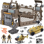Fisca Set de Juguetes Militares - Juego de Figuras de Acción de Soldados del Ejército