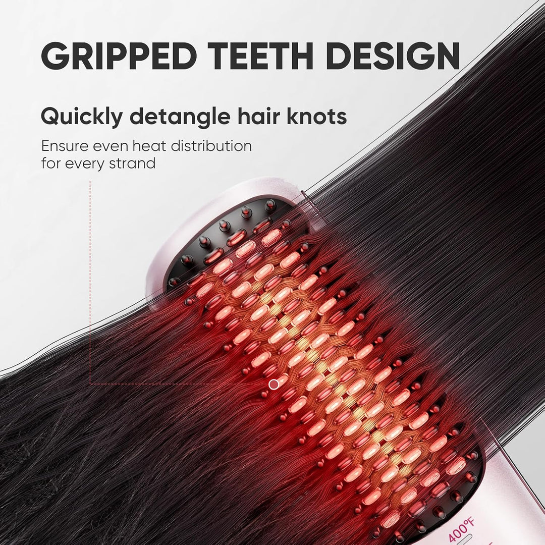 Beautigo Mini cepillo iónico alisador de pelo, oro rosa | No tiene...
