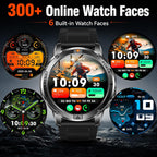 KPEP Smart Watch para Hombre (Responder/Hacer Llamada) - Smartwatch Militar HD de 1.53"