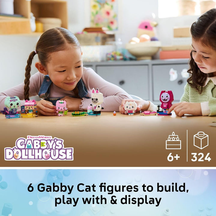 LEGO Gabby\u2019s Dollhouse Gabby\u2019s Gatos de Ladrillo Construi...