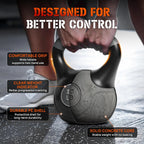 Yes4All Pesas rusas de entrenamiento de fuerza de cemento para gimnasio en