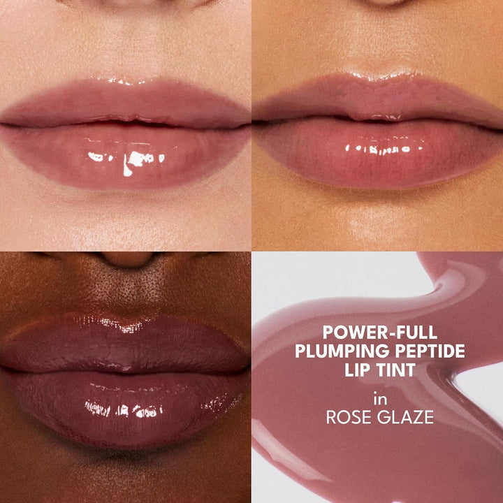 Buxom Power-Full Plumping Peptide Lip Tint, bálsamo de tratamiento...
